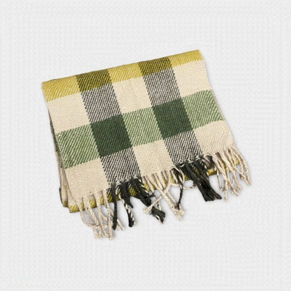 𝅺3/$15 Fall Plaid Scarf